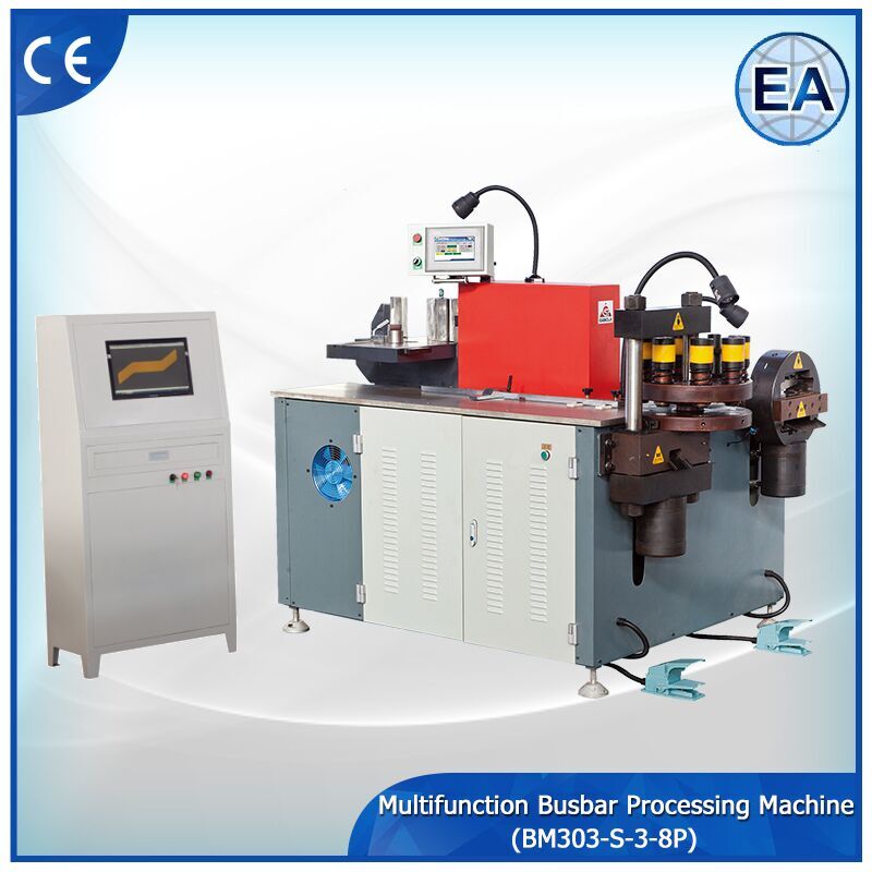 Muti-functional Busbar Processing Machine BM303-S-3-8P