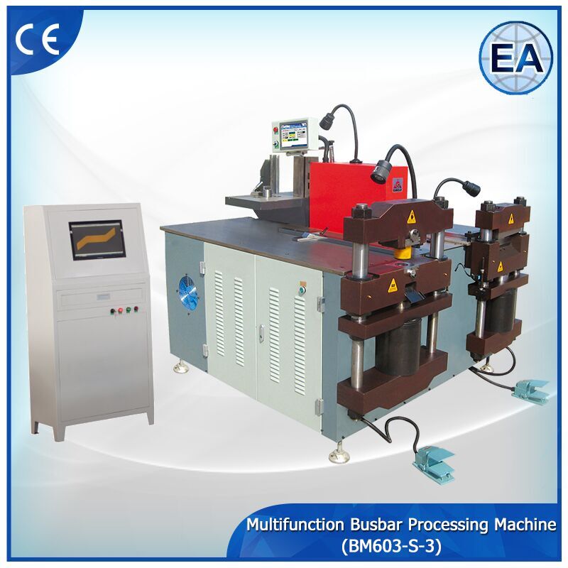 Muti-functional Busbar Processing Machine BM603-S-3(Copper Rod)